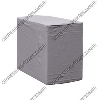 Cardboard Box Base 3D Scan #18